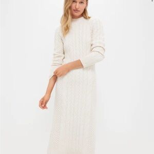 ISO- Tuckernuck Cream Knit Maxi Dress